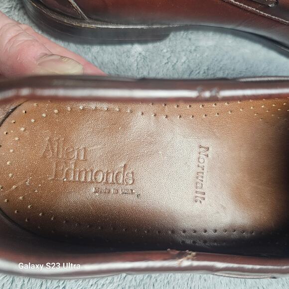 Allen Edmonds,  Norwalk, sz 10.5 B, men\'s madenin the USA, tassel loafers main image 10